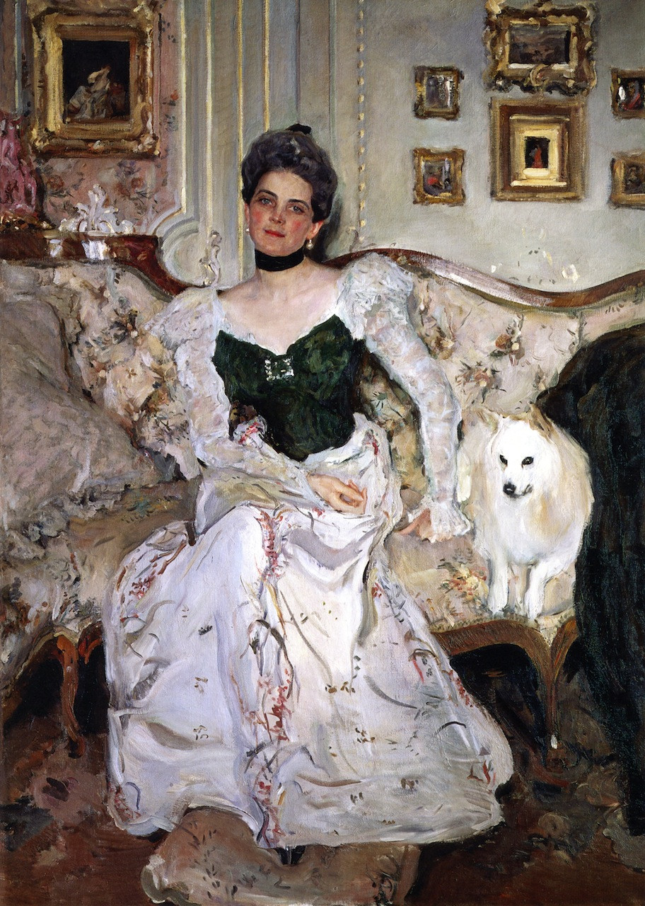 portrait of princess zinaida yusupova 1900 2 XX the russian museum st